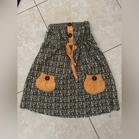 Y2K Scrapbook Mini Strapless 60s Vibe Dress - Picture 6 of 9